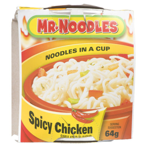 Mr. Noodles (Cup) - Spicy Chicken 12x64gr
