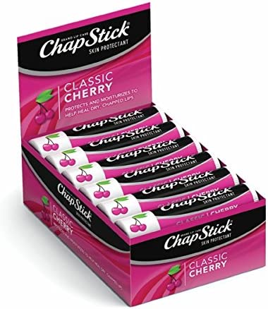 Chapstick Lip Balm - Cherry 12xDisp