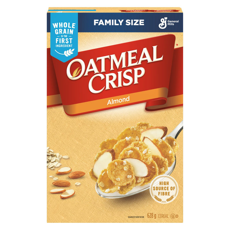 Gen Mills Cereal - Oatmeal Crisp Almond  8x628gr