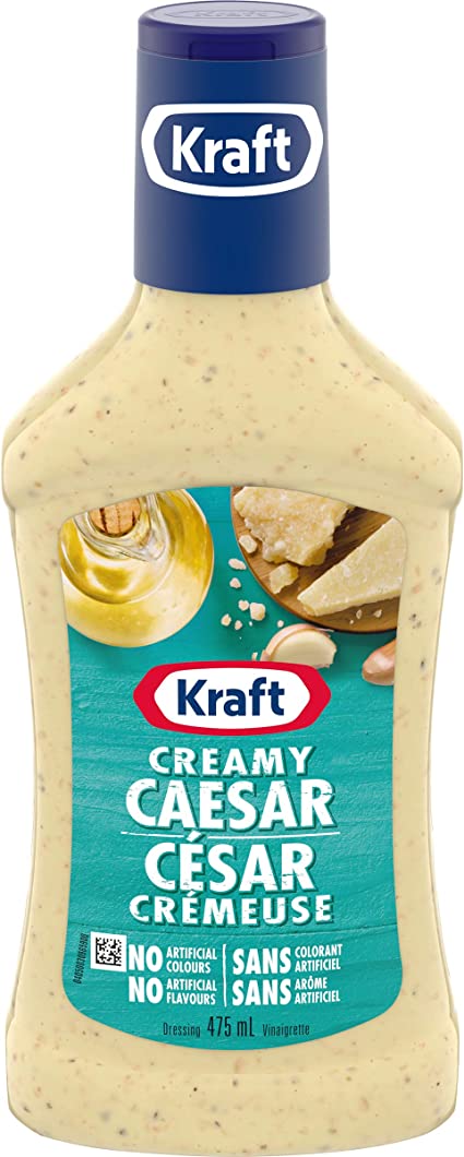 Kraft Salad Dressing - Creamy Caesar  10x475ml