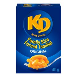 Kraft Dinner - Reg Family Size ea/411gr