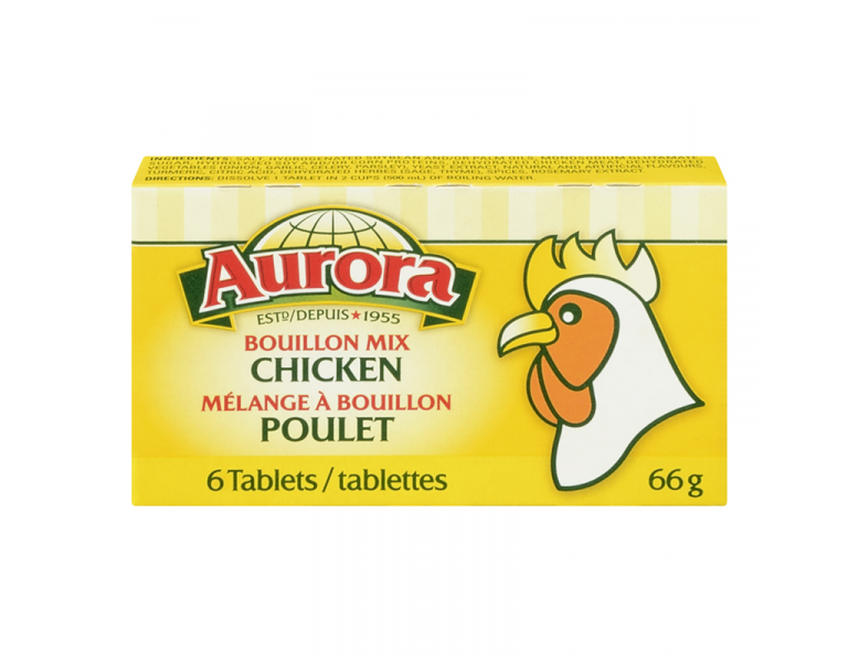 Aurora Soup Base Cubes - Chicken 24x66gr