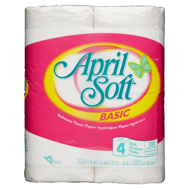 Satin Soft (Cascades) Bathroom Tissue  ea/4pk