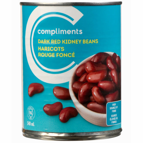 Compliments Beans - Kidney (Drk Red) 24x540ml