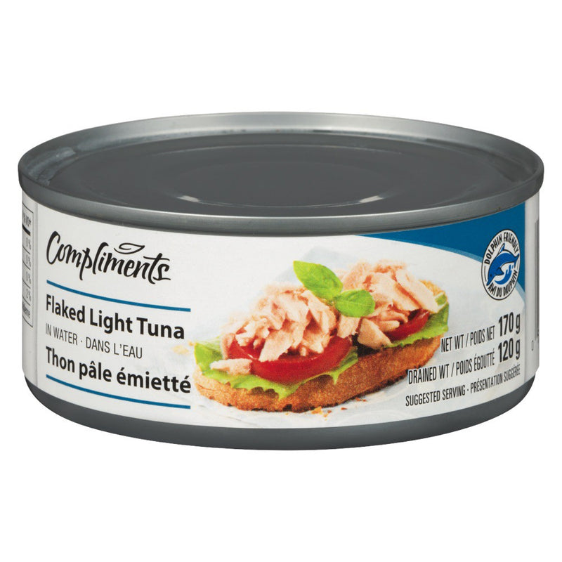 Compliments Tuna - Flaked Light in Water 24x170gr