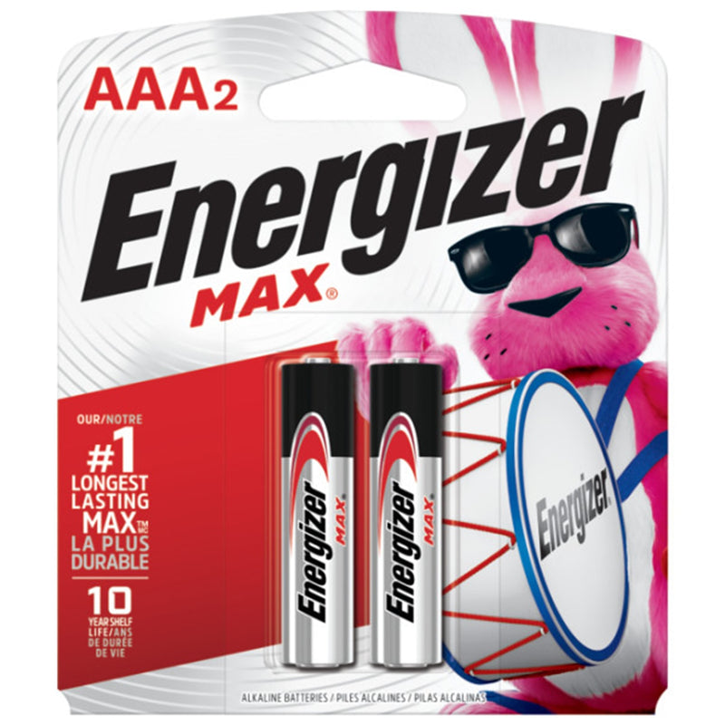 Energizer Battery - AAA-2 (E92) ea/2's