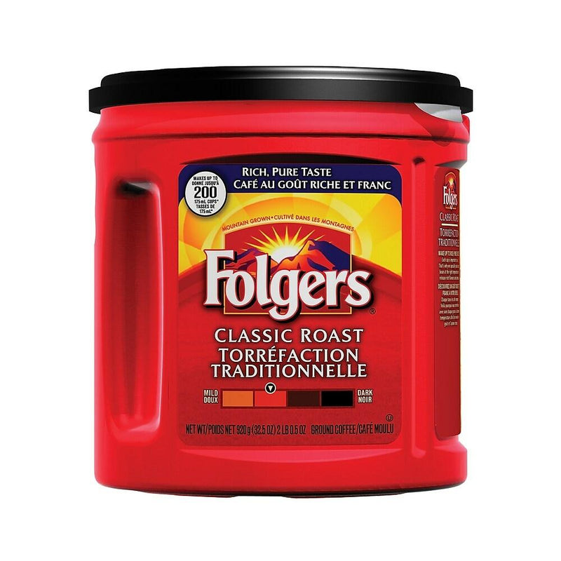 Folgers Coffee Ground - Orig. (Plastic) 6x816gr