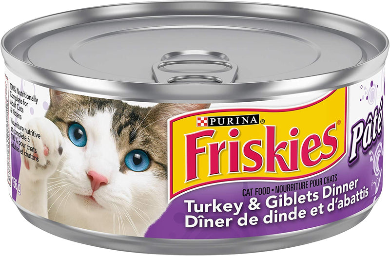 Friskies Cat Food - Pate Turkey & Giblets (11580) ez/156gr