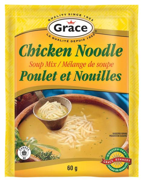 Grace Soup Mix Dry - Chicken Noodle 12x60gr