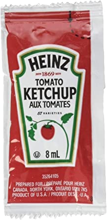 Heinz Ketchup Portion 8ml  500/cs