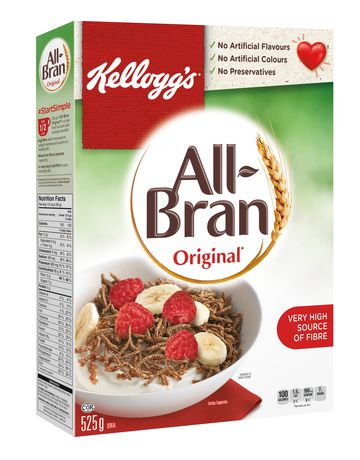 Kelloggs Cereal - All Bran ea/525gr