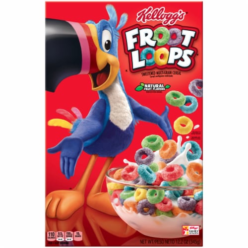 Kelloggs Cereal - Froot Loops 12x345gr