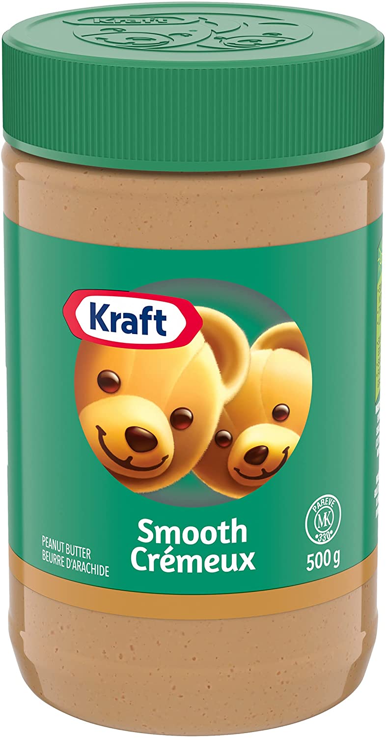 Kraft Peanut Butter - Smooth 12x500gr