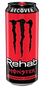 Monster Rehab Strawberry Lemonade 12x458mL