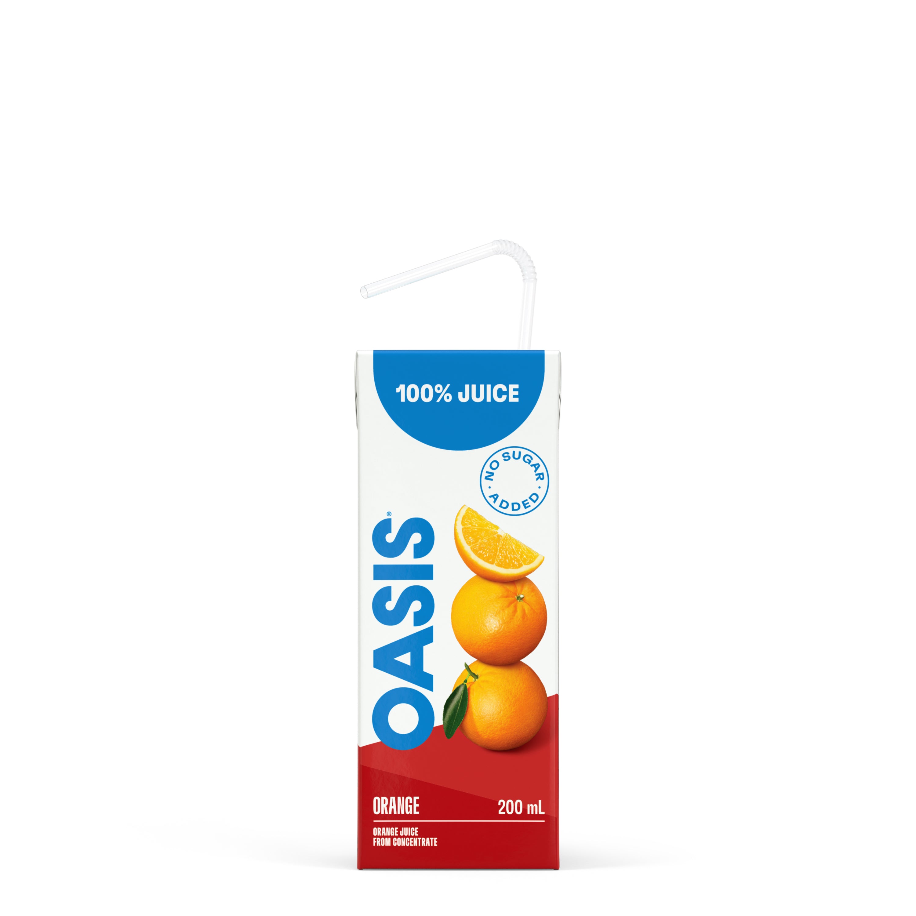 Oasis 2025 orange juice