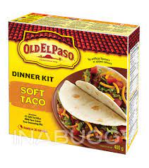 Old El Paso Taco - Dinner Kit (Soft) ea/400gr