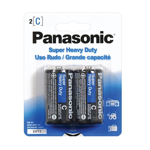Panasonic Battery (HD) - C 12x2's