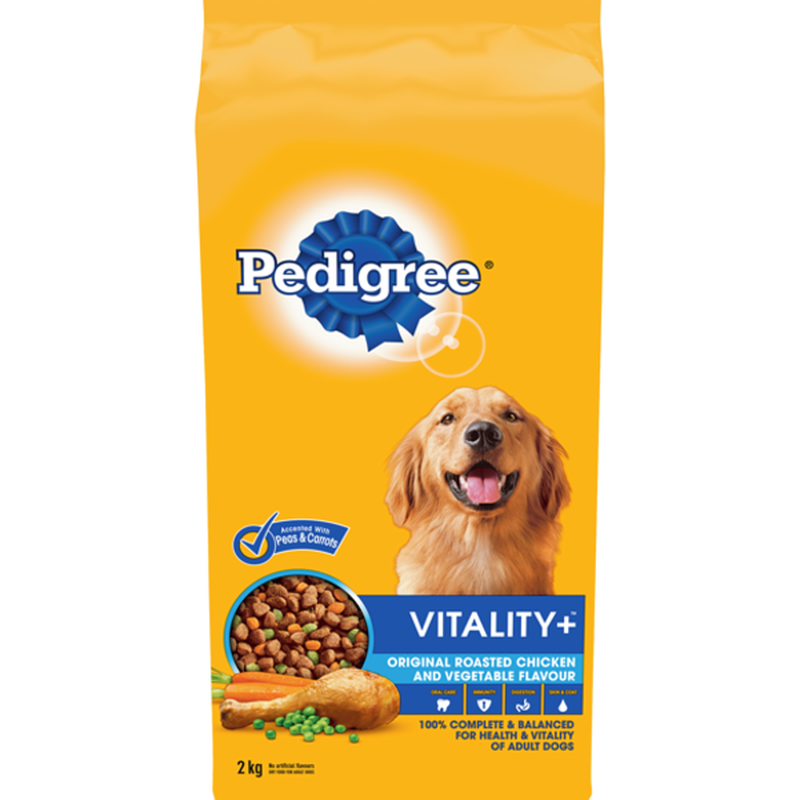 Pedigree Pal Dog Food Dry -Healthy Vitality 5x2kg