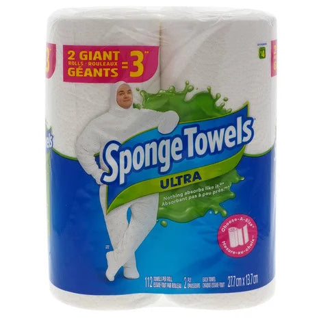 Scott Sponge Towels Paper Jumbo  12x2pk