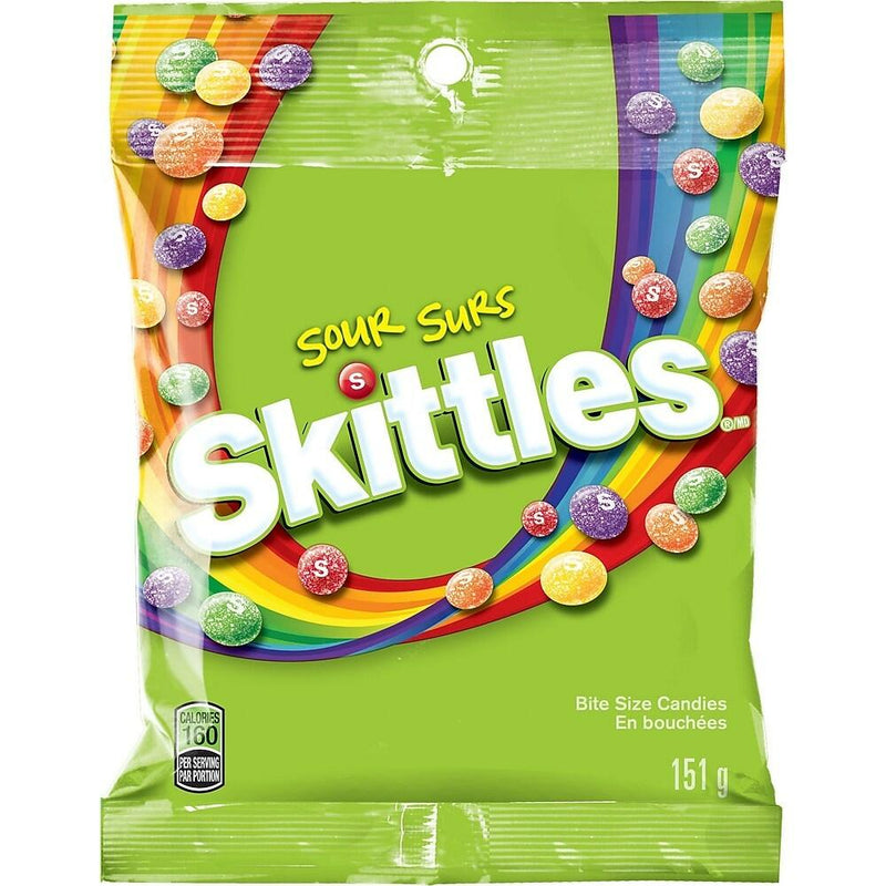 Skittles Peg Sour 12x151g
