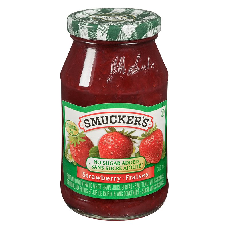 Smuckers Jam - Strawberry (NSA) 12x310ml