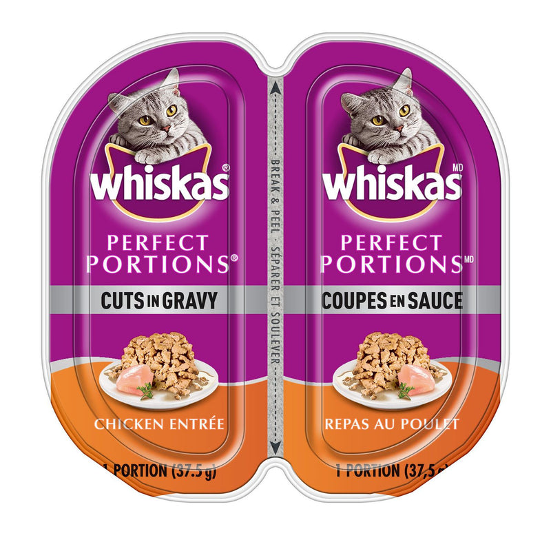 Whiskas Cat Food - Perfect Portion Chicken  ea/75gr