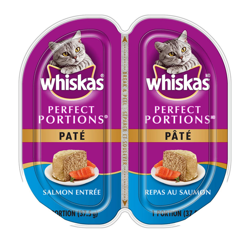 Whiskas Cat Food - Perfect Portion Salmon  75gr