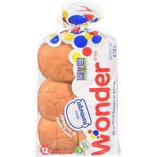 Wonder Bread - Hamburger Buns 12's (