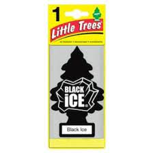 Little Tree Car Air Freshener - Black Ice ea/