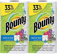 Bounty Paper Towels - Select A Size (74ct) 12x2