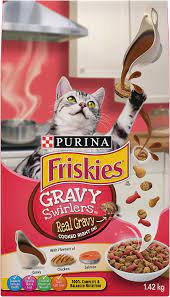 Friskies Cat Food - Gravy Swirlers  ea/1.42kg