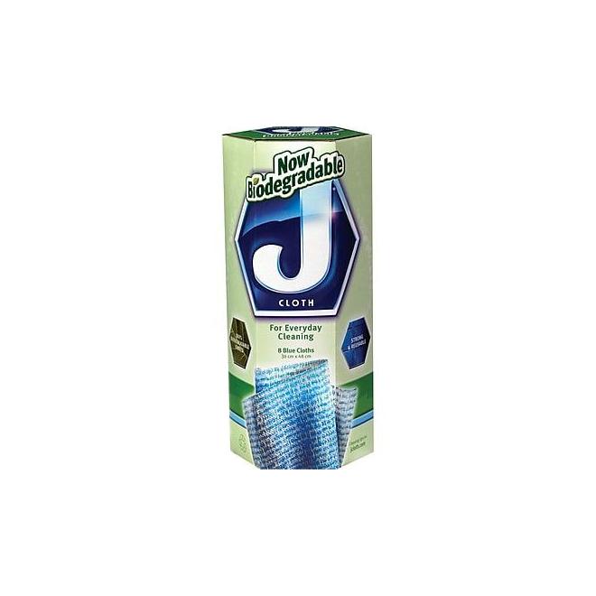 J-Cloth Towels Blue 8/pkg