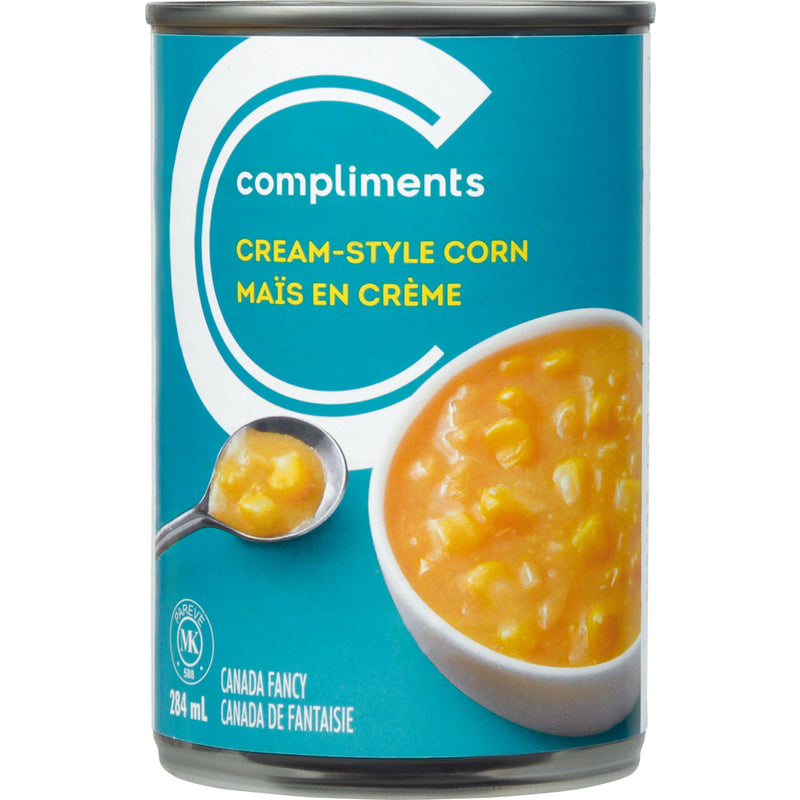 Compliments Corn - Cream Style ea/284ml