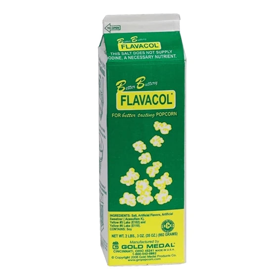 Flavacol Popcorn Salt - Butter Flav ea/35oz