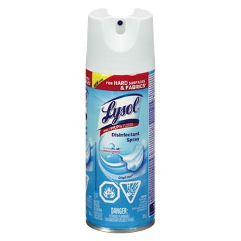 Lysol Disinfectant Spray - Crisp Linen 12x350gr