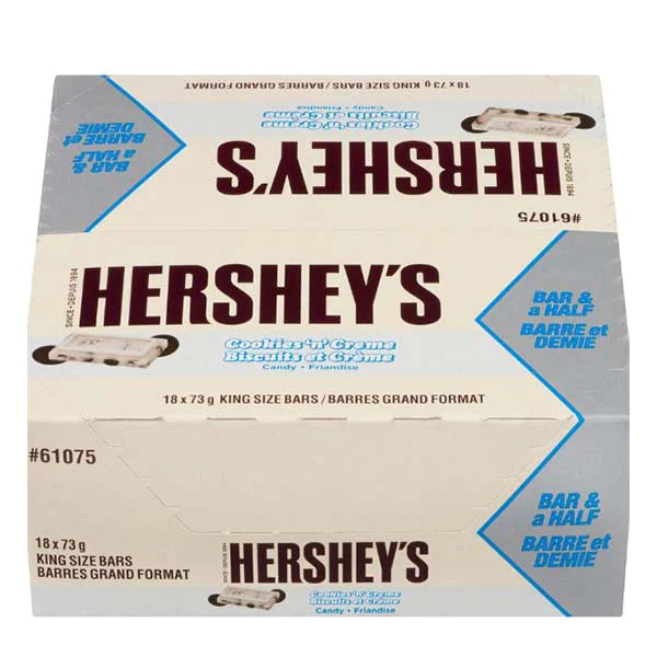 Hershey Cookies 'n' Creme Bar & Half King Size 18x73g