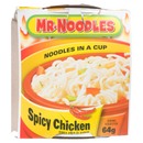 Mr. Noodles (Cup) - Spicy Chicken ea/64gr