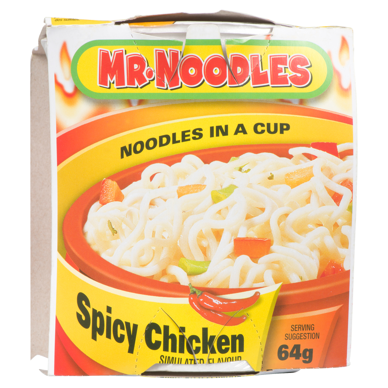 Mr. Noodles (Cup) - Spicy Chicken ea/64gr