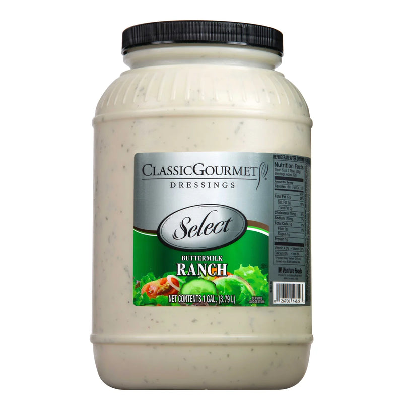 Select Salad Dressing - Buttermilk Ranch  2x4 lt