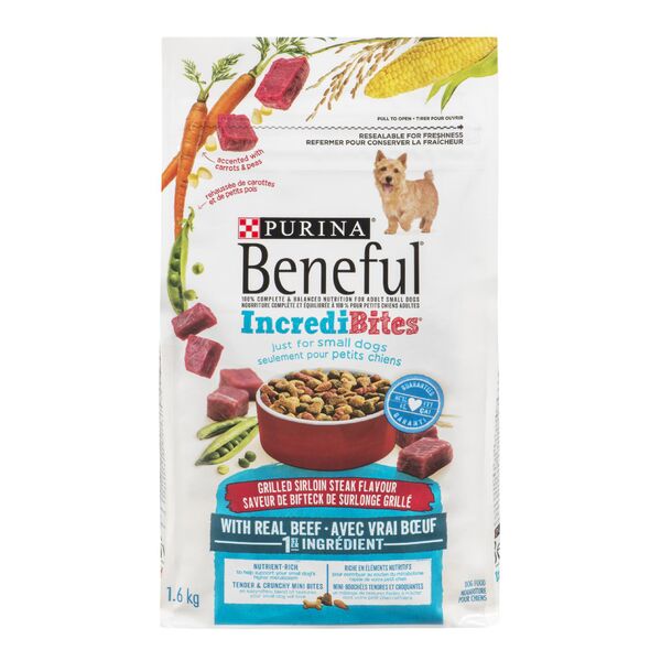 Purina Dog Food - Beneful Incredibites Sirloin ea/1.6 kg