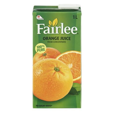 Fairlee Juice Concentrate - Orange (3+1) 12x1 lt