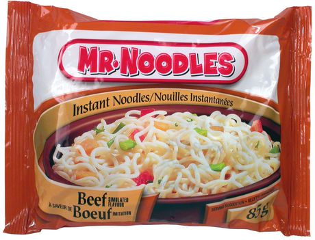 Mr. Noodles (Pkg) - Beef 24x85gr