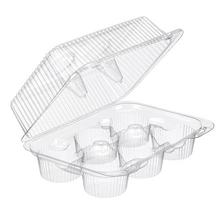 IP Cupcake 6 CT Hinged Container SLP56 300/cs