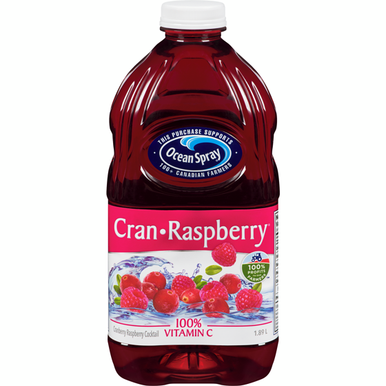 Ocean Spray Juice - Cran/Rasp Cocktail 8x1.89 lt