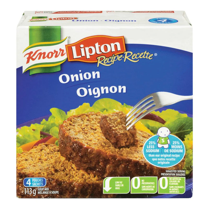 Knorr Lipton Soup Mix (Dry) - Onion (113gr) ea/4's