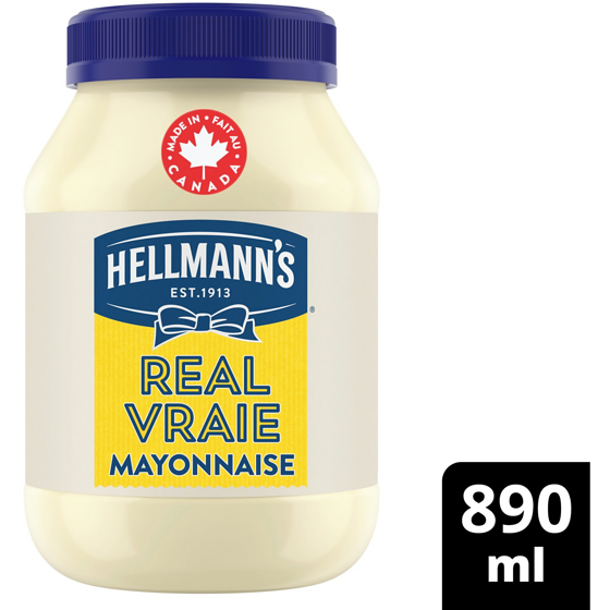 Hellmanns Mayonnaise  ea/890ml