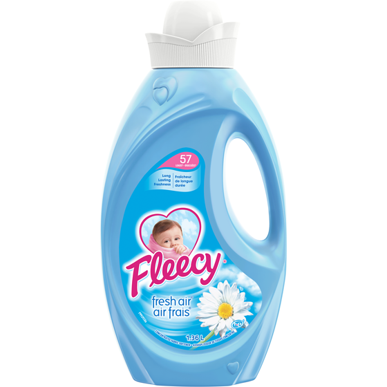 Fleecy Fabric Softener - Fresh Air  ea/1.36 lt