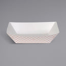 Dixie Paper Food Tray Red & White 3Lb (8.4x5.8x2) 2x250/cs