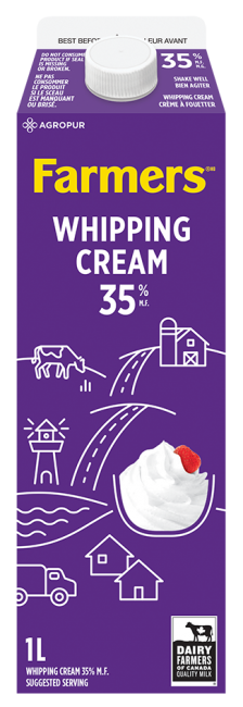 WhlFarm Cream - Whipping 35%  ea/1 lt