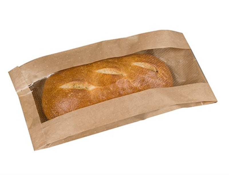 McNairn Paper Bread Bag 7x4x16 w/Window